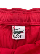 LACOSTE ΠΑΝΤΕΛΟΝΙ ΦΟΡΜΑΣ SIDE LOGO ΤΑΙΝΙΑ ΚΟΚΚΙΝΟ UNISEX XL