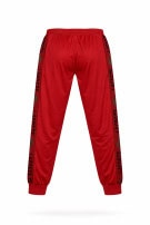 LACOSTE PANTALONI TUTA SPORTIVO ROSSO UOMO PRE OWNED XL