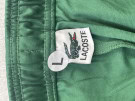 LACOSTE PANTALONI TUTA SPORTY VERDE UOMO PRE OWNED L