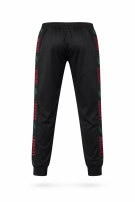 LACOSTE PANTALONI TUTA STREETWEAR NERO UOMO PRE OWNED L