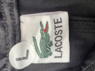 LACOSTE PANTALONI TUTA STREETWEAR NERO UOMO PRE OWNED L