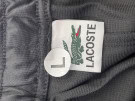 LACOSTE TRACK PANTS STREETWEAR BLACK MEN PRE OWNED L