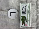 LACOSTE ΠΑΝΤΕΛΟΝΙ ΦΟΡΜΑΣ VINTAGE SPORTSWEAR ΓΚΡΙ ΑΝΤΡΙΚΟ PRE OWNED L