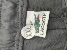 LACOSTE PANTALONI TRACK SPORTIVO NERO UOMO PRE OWNED XXL