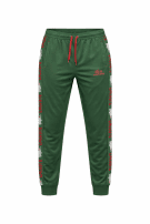 LACOSTE TRACK PANTS WASHED GREEN MEN PRE OWNED M