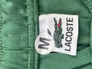 LACOSTE TRACK PANTS WASHED GREEN MEN PRE OWNED M
