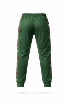 LACOSTE TRACK PANTS WASHED GREEN MEN PRE OWNED M