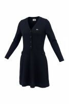 Lacoste Knit Dress Cardigan Black Women’s M
