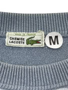 LACOSTE SWEATER VINTAGE BLUE MENS PRE OWNED M