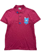 LACOSTE Polo Maglia Casual con Logo Fucsia/Rosa Donna XL