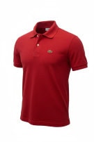 LACOSTE POLO CLASSICA ROSSA UOMO PRE OWNED M