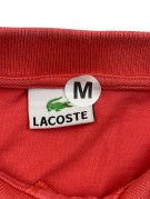 LACOSTE POLO SHIRT CLASSIC RED MENS PRE OWNED M