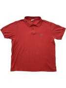 LACOSTE POLO SHIRT CLASSIC RED MENS PRE OWNED M