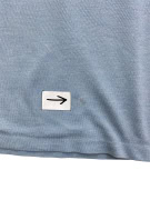LACOSTE Polo Shirt Classic Crocodile Logo Light Blue Men's M