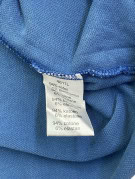 LACOSTE POLO SHIRT CLASSIC BLUE MENS PRE OWNED S