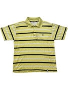 LACOSTE POLO CLASSIC RIGATA GIALLA UOMO PRE OWNED M