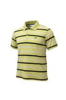 LACOSTE POLO CLASSIC RIGATA GIALLA UOMO PRE OWNED M