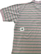 LACOSTE POLO ΜΠΛΟΥΖΑ ΚΛΑΣΙΚΗ ΡΙΓΕ ΡΟΖ ΑΝΤΡΙΚΟ PRE OWNED L