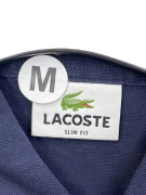 Lacoste Polo Blu Slim Fit in Cotone Taglia M