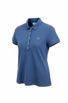 LACOSTE Polo Μπλούζα Slim Fit Logo Γαλάζιο ΓΥΝΑΙΚΕΙΟ S