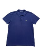 LACOSTE POLO SHIRT CLASSIC FIT LOGO ΜΠΛΕ ΑΝΔΡΙΚΟ M