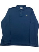 LACOSTE POLO SHIRT CLASSIC FIT NAVY UOMO PRE OWNED XL