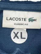 LACOSTE POLO SHIRT CLASSIC FIT NAVY UOMO PRE OWNED XL