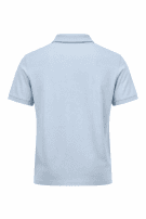 LACOSTE POLO SHIRT CLASSIC LIGHT BLUE MEN PRE OWNED M