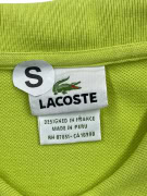 Lacoste Polo Shirt Logo Lime Green Γυναικείο S