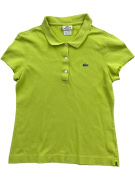 Lacoste Polo Shirt Logo Lime Green Γυναικείο S