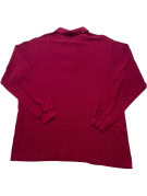 LACOSTE POLO SHIRT MINIMAL BORDEAUX UOMO PRE OWNED XL