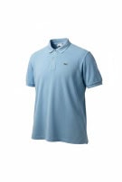 LACOSTE POLO SHIRT MINIMAL BLUE MEN PRE OWNED L