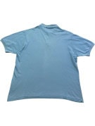 LACOSTE POLO SHIRT MINIMAL BLUE MEN PRE OWNED L