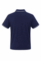 LACOSTE POLO SHIRT MINIMAL NAVY UOMO PRE OWNED XXL