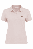 LACOSTE POLO SHIRT MINIMAL PINK WOMEN PRE OWNED L