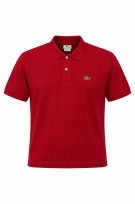 LACOSTE POLO SHIRT MINIMAL RED ΑΝΤΡΙΚΟ PRE OWNED M
