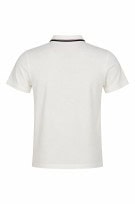 LACOSTE POLO SHIRT MINIMAL WHITE MEN PRE OWNED M