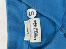 LACOSTE POLO SHIRT SLIM FIT BLU UOMO PRE OWNED S