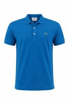 LACOSTE POLO SHIRT SLIM FIT BLU UOMO PRE OWNED S
