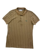 LACOSTE POLO SHIRT SLIM FIT ΡΙΓΕ ΜΠΕΖ UNISEX S