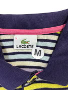LACOSTE POLO SHIRT RIGATO MULTICOLOR UOMO PRE OWNED M
