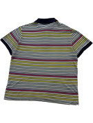LACOSTE POLO SHIRT RIGATO MULTICOLOR UOMO PRE OWNED M