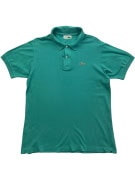 LACOSTE Polo con logo vintage verde da uomo L
