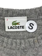 LACOSTE ΠΟΥΛΟΒΕΡ MINIMAL ΓΚΡΙ ΑΝΤΡΙΚΟ PRE OWNED S