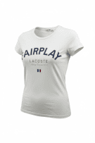 LACOSTE T-SHIRT "FAIRPLAY" SAILING GEAR ΛΕΥΚΟ ΓΥΝΑΙΚΕΙΟ XS