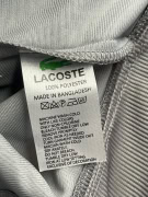 Lacoste Track Jacket Big Logo Black Grey Unisex L
