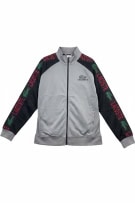 Lacoste Track Jacket Big Logo Black Grey Unisex L