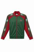 LACOSTE TRACK JACKET COLORBLOCK ΠΡΑΣΙΝΟ ΚΟΚΚΙΝΟ ΑΝΤΡΙΚΟ PRE OWNED M
