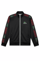 LACOSTE TRACK JACKET GRAPHIC ΜΑΥΡΟ ΑΝΤΡΙΚΟ PRE OWNED M