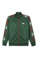 LACOSTE TRACK JACKET LOGO GREEN ΑΝΤΡΙΚΟ PRE OWNED L